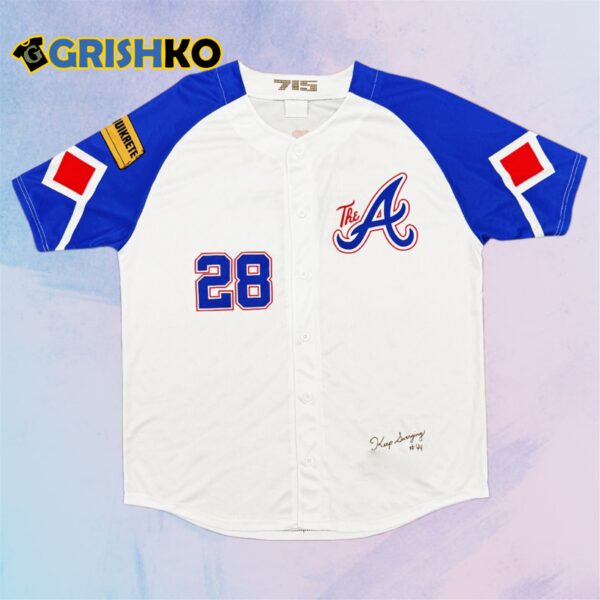 Braves Matt Olson City Connect Replica Jersey 2024 Giveaway