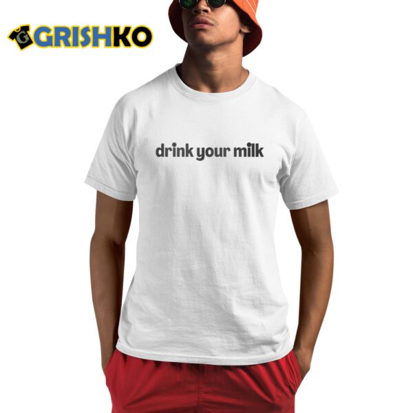 Scarlett Johansson Drink Your Milk Shirt 1 1