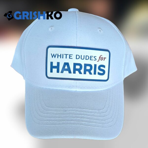 White Dudes For Harris Cap Hat