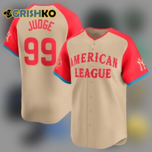 Yankees American League Aaron Judge 2024 All Star Game Player Jersey