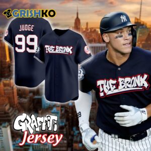 Graffiti Judge 99 The Bronx Baseball Jersey