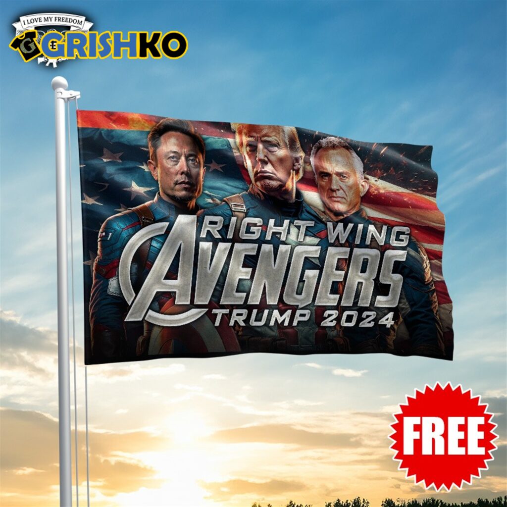 Avenger Right Wing Trump 2024 Flag 10 Avenger Right Wing Trump 2024 Flag