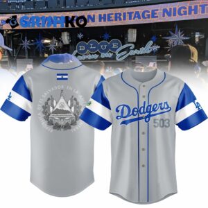 Dodgers Israel 503 Baseball Jersey