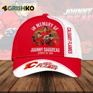 In Memory Of Johnny Gaudreau Flames Hat