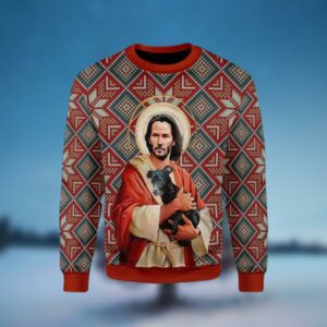 John Wick Funny Christmas Ugly Sweater 4 4