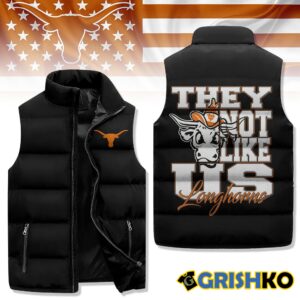 Longhorns The Not Like Us Sleeveless Jacket