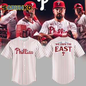 Philles We Own The East Baseball Jersey