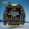 Smokey and The Bandit Action Comedy Trucking Movie Hat Adult Ugly Sweater 4 4