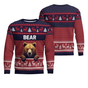 Bear Ugly Christmas Sweater