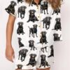 Black Labrador Pajama Set