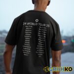 Celtics Joe Mazzulla 2024 2025 World Tour Shirt