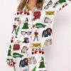 Christmas Classics Satin Pajama Set 2