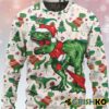 Christmas Dinosaur Ugly Sweater