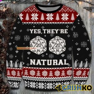 Dungeons And Dragons Yes They're Natural Ugly Sweater