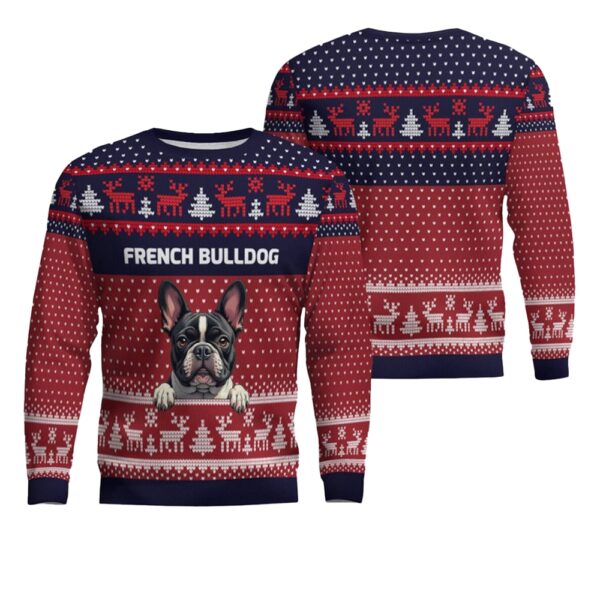 French Bulldog Ugly Christmas Sweater