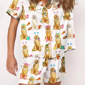 Golden Retriever Role Play Pajama Set