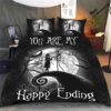 Halloween Jack Sally You Are My Happy Ending Bedding Set