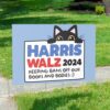 Harris Walz 2024 Keeping Bans Off Our Books And Bodies Yard Sign