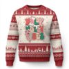 Holly Jolly Vibe Groovy Christmas Ugly Sweater