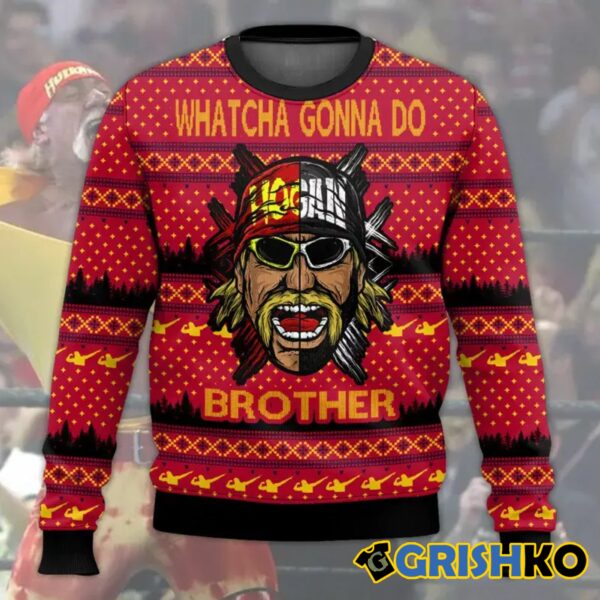 Hulk Hogan Ugly Sweater