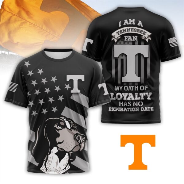 I Am a Tennessee Fan My Oath Off Loyalty Has No Expiration Date Shirt