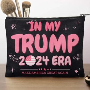 In MY Trump 2024 Era Make America Great Again Pillow Cover