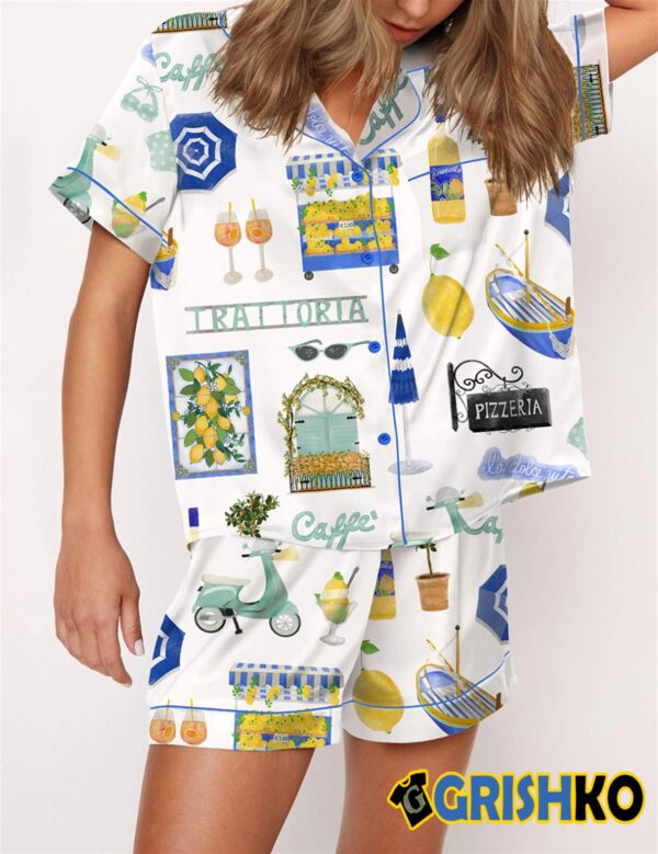 Italy Vacation Pajama Set 1