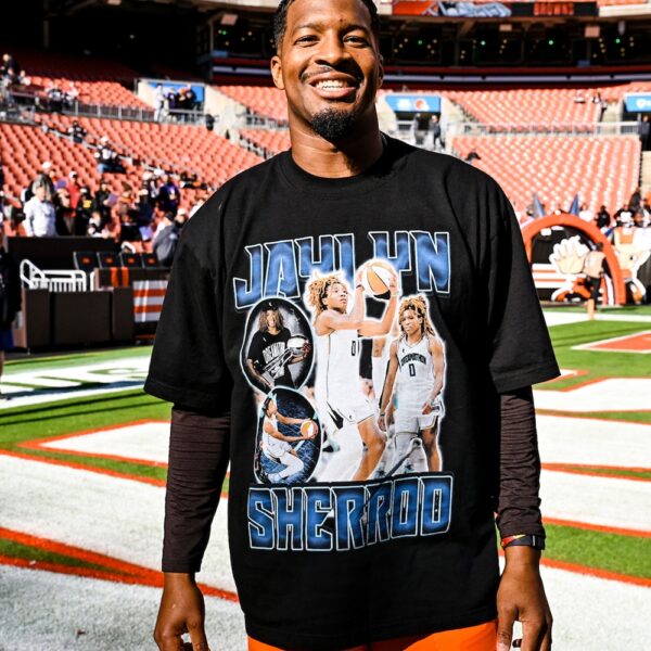 Jameis Winston Wearing Jaylyn Sherrod Shirt