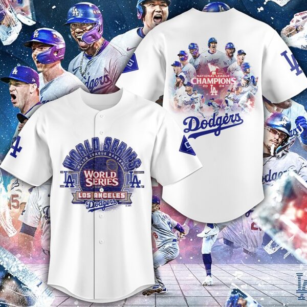 LA dodgers World Series 2024 Baseball Jersey