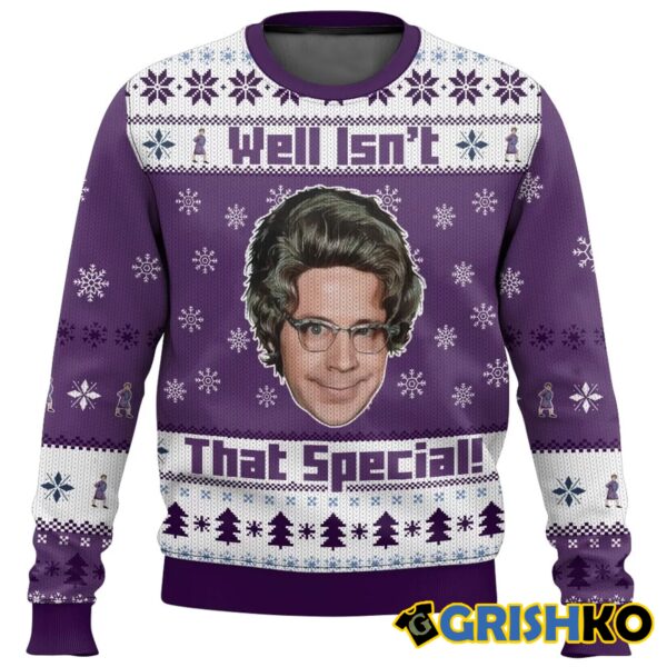 Lady Magnet Well Isn't That Special Christmas Ugly Sweater