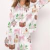 Let Me Tell You About My Jesus Satin Pajama Set For Women 2