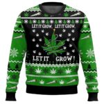 Let's It Grow 420 Christmas Ugly Sweatshirt
