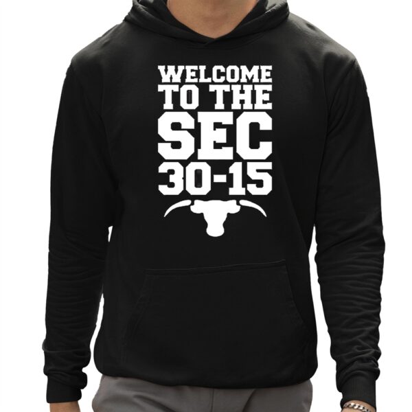 Longhorn Welcome To The SEc 30 15 Shirt 12 1