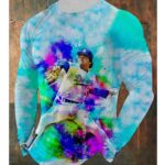 Men's Fernando Valenzuela Forever Printed Long Sleeve Top