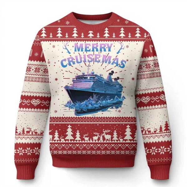 Merry Cruisemas Ugly Christmas Sweater