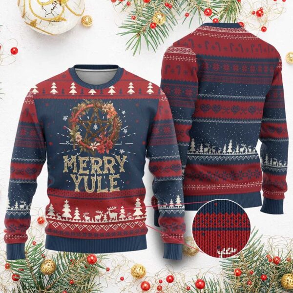 Merry Yule Ugly Christmas Sweater