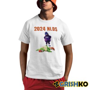 Mets Grimace Knock Out 2024 NLCS Shirt 1 1