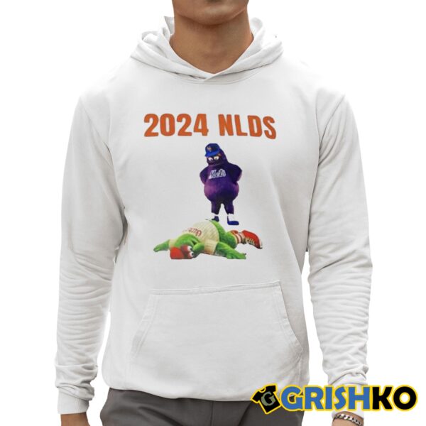 Mets Grimace Knock Out 2024 NLCS Shirt 3 1