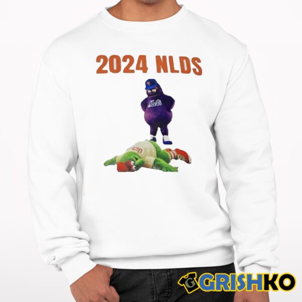 Mets Grimace Knock Out 2024 NLCS Shirt 7 1