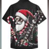 Music Mens Santa Claus Casual Shirt 2