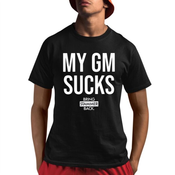 My Gm Sucks Tb Fundraiser Shirt 8 1