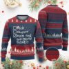 Nice Naughty Mind Your Own Damn Business Ugly Christmas Sweater