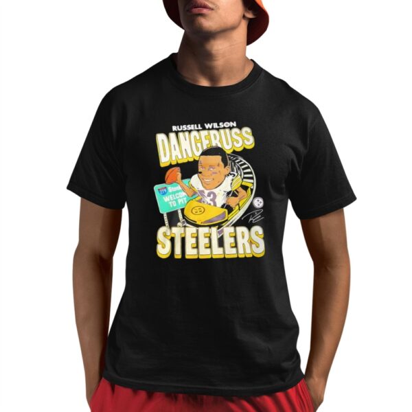 Russell Wilson Dangeruss Steelers Shirt 8 1