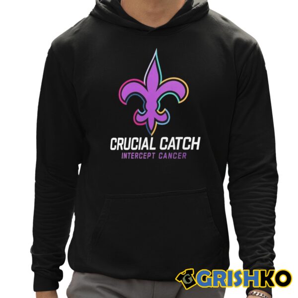 Saints Crucial Catch InterCept Cancer Hoodie Shirt 12 1