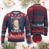 Santa But First Ramen Ugly Christmas Sweater