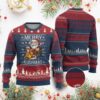 Santa Smoking Merry Kushmas Ugly Christmas Sweater