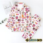 She Wants The Dunkin Donut Pajamas Set