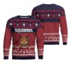 Squirrel Ugly Christmas Sweater