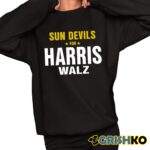Sun Devils For Harris Walz Shirt