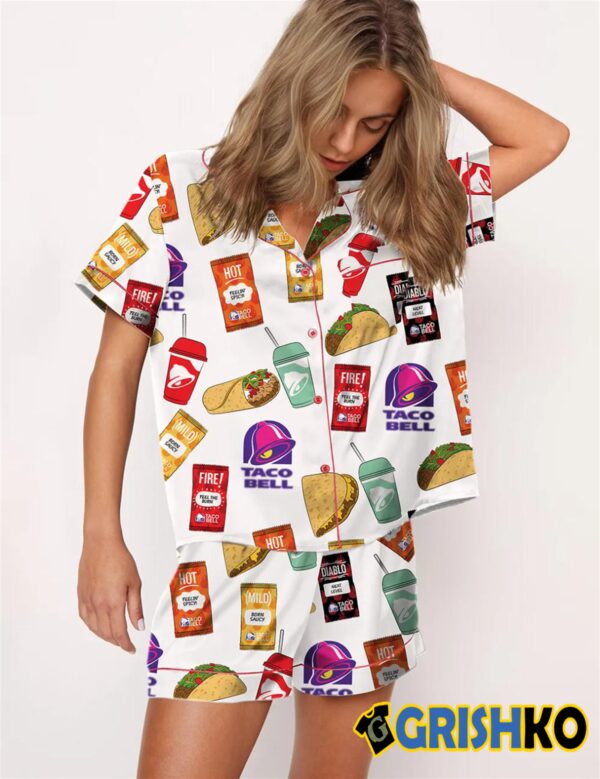 Taco Bell Pajama Set 1